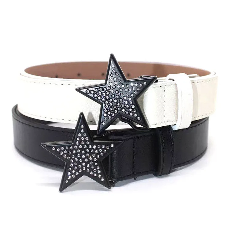 Superstar Behavior Y2K Rhinestone Belt