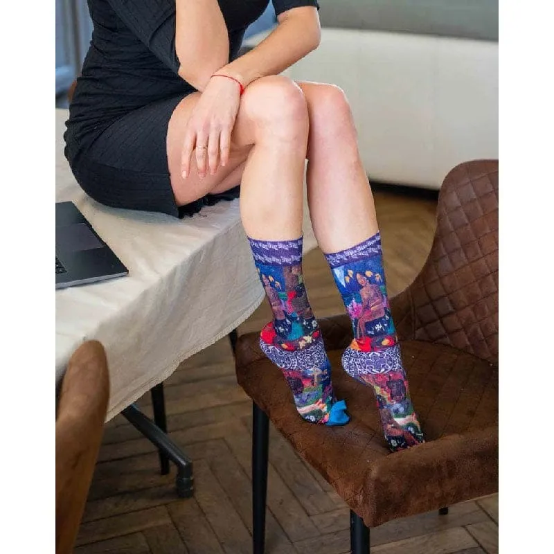 Tahiti Printed Socks for Her