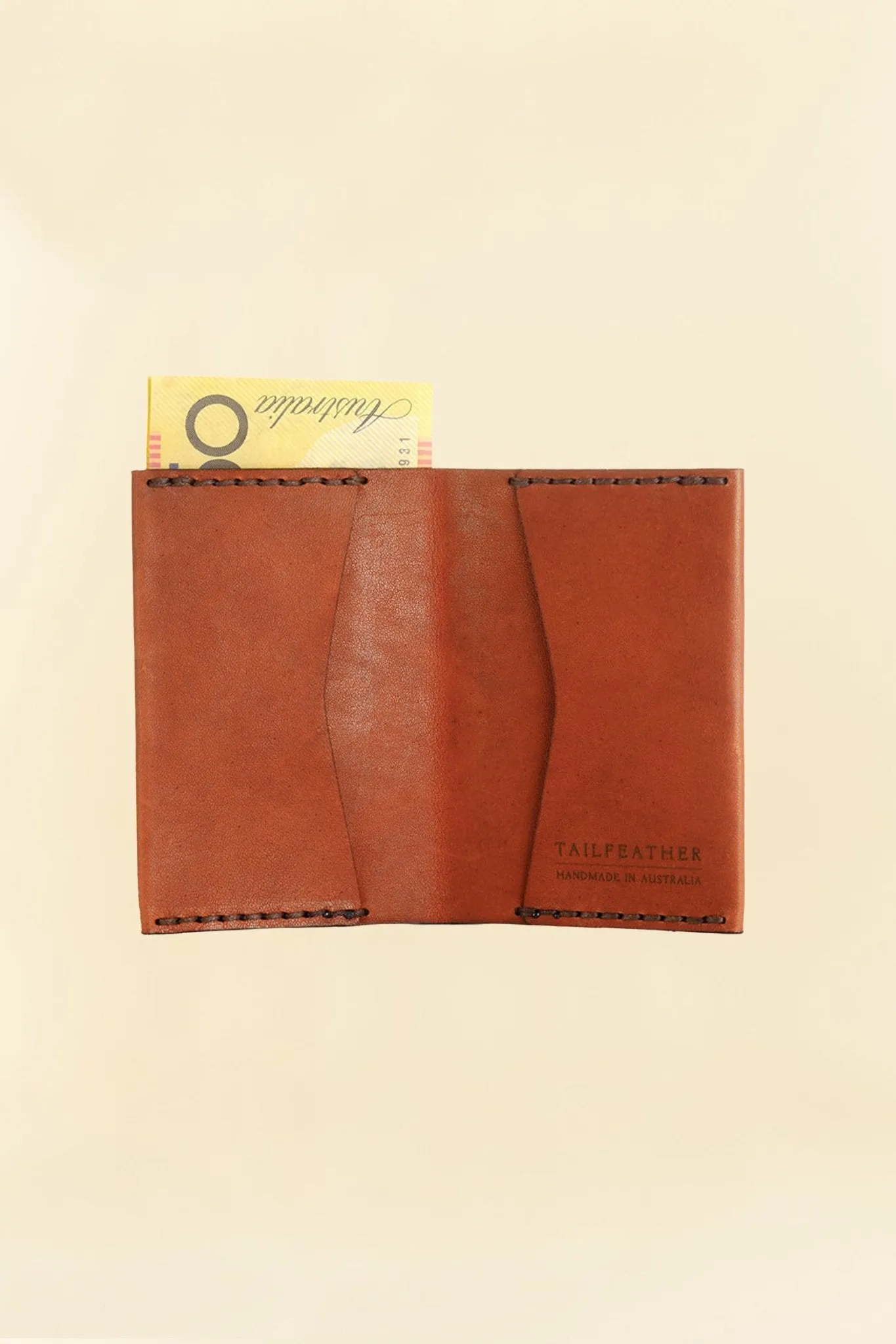 Tailfeather Sparrow Wallet - Hazelnut