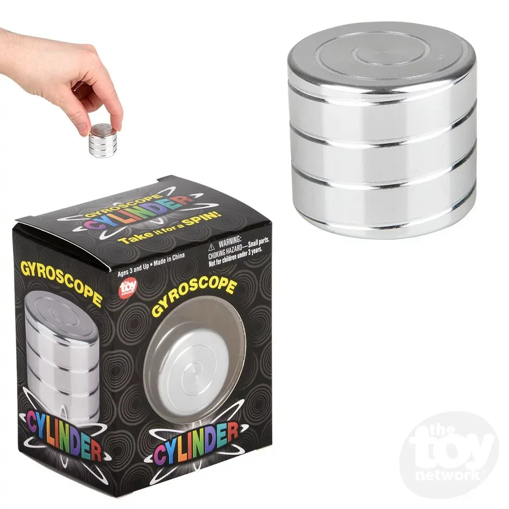 Toy Network Gyroscope Cylinder 1.25"