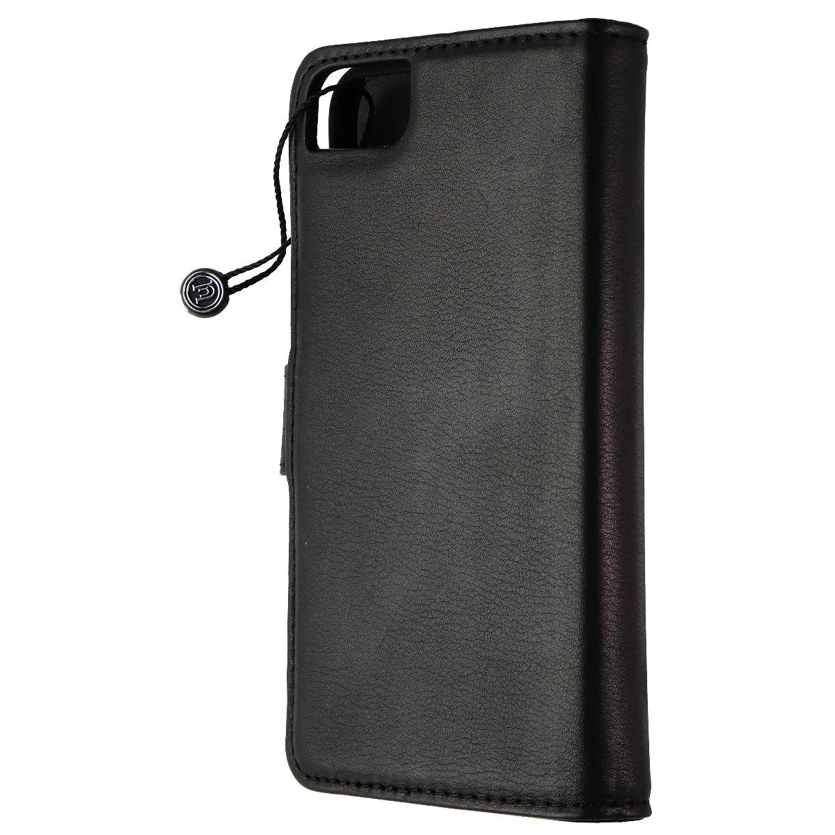 Unique London Genuine Leather 2-in-1 Folio for Apple iPhone 8/7 - Black