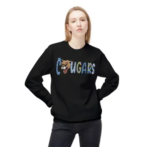 Unisex Midweight Softstyle Fleece Crewneck Sweatshirt - Cougars 2