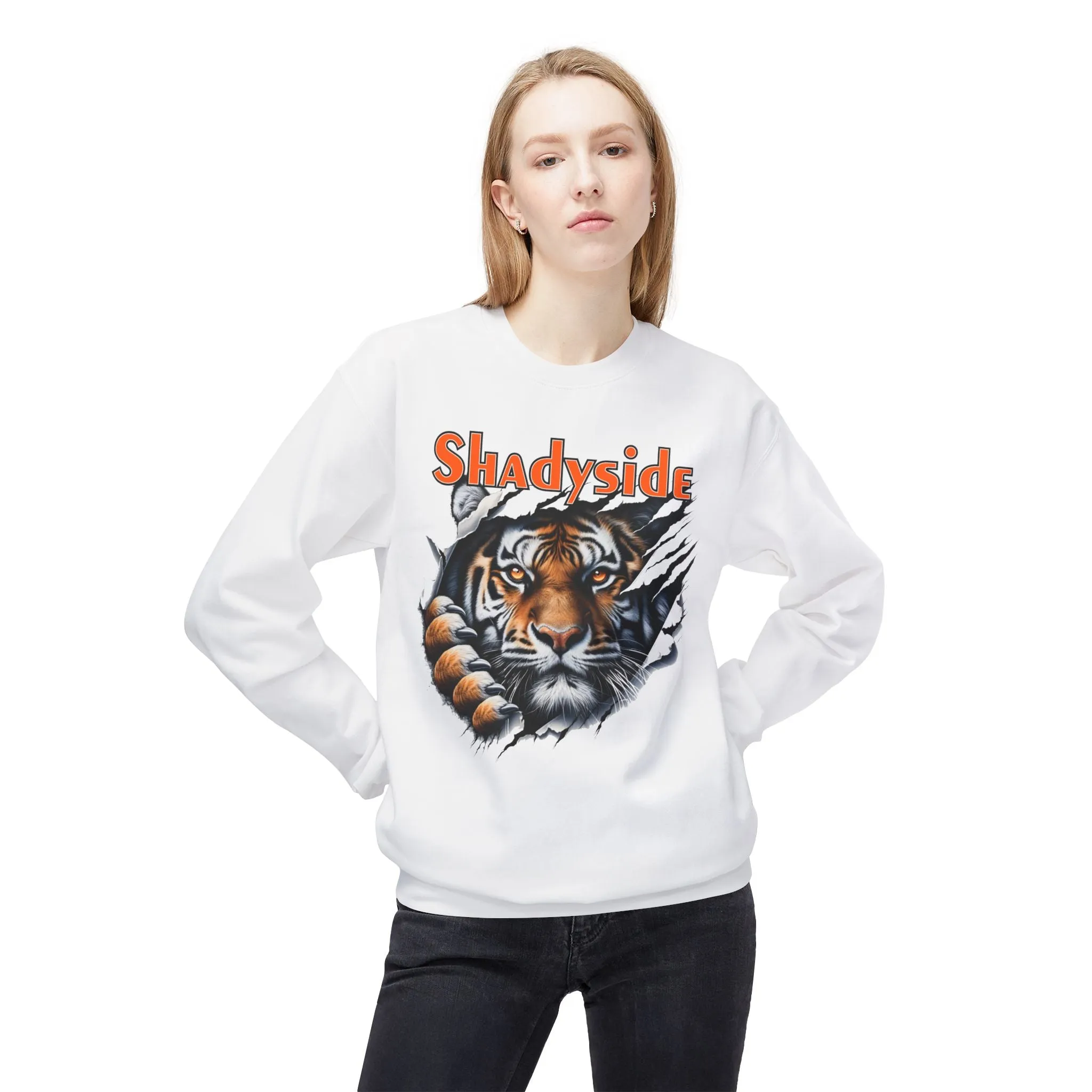 Unisex Midweight Softstyle Fleece Crewneck Sweatshirt - Shadyside