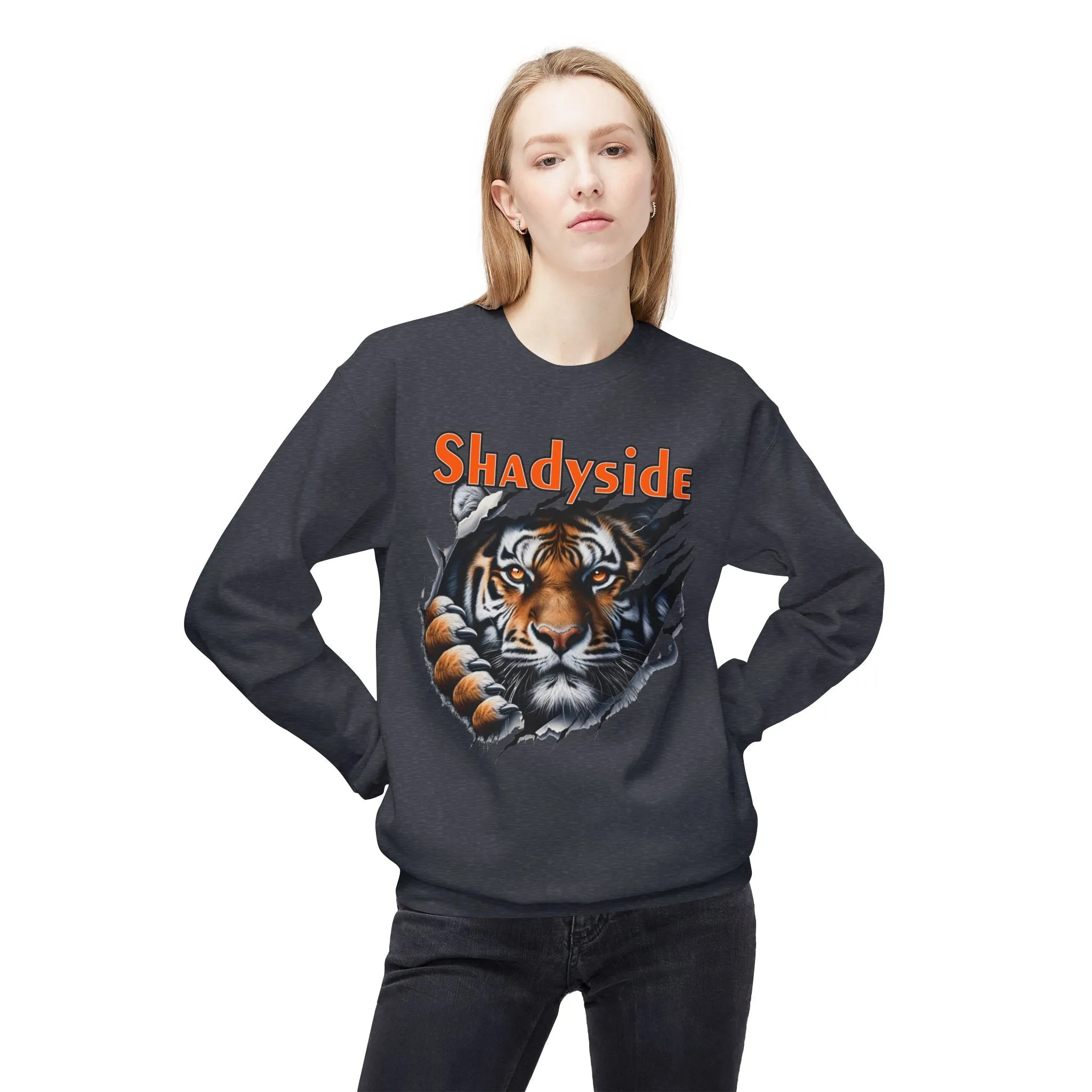 Unisex Midweight Softstyle Fleece Crewneck Sweatshirt - Shadyside