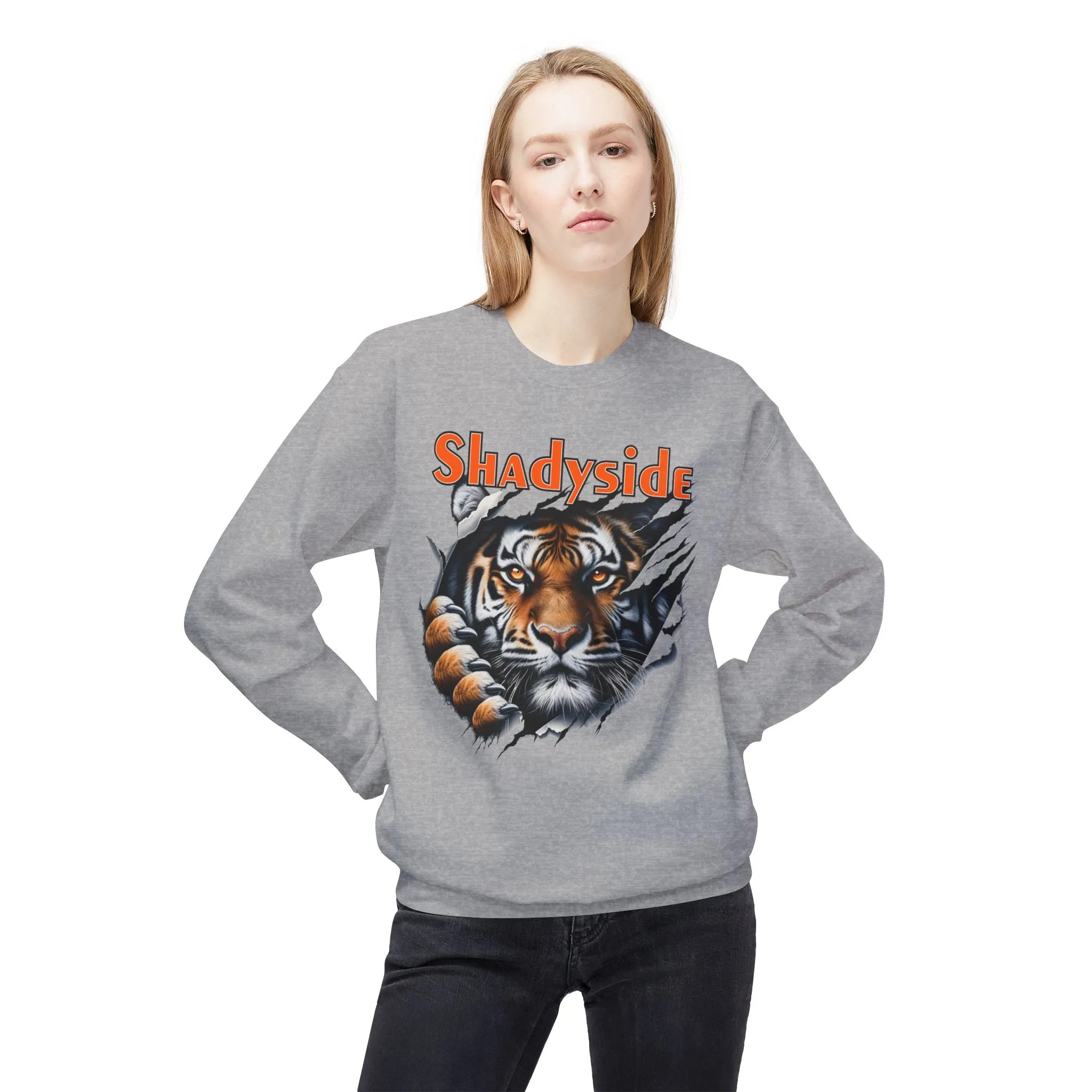 Unisex Midweight Softstyle Fleece Crewneck Sweatshirt - Shadyside