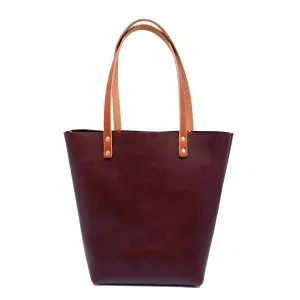 Urban Leather Tote Bag in Walnut