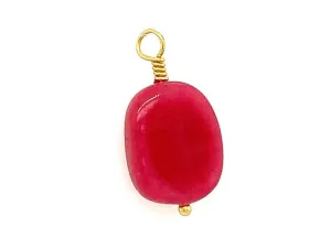 Vintage | Red Crystal Pendant