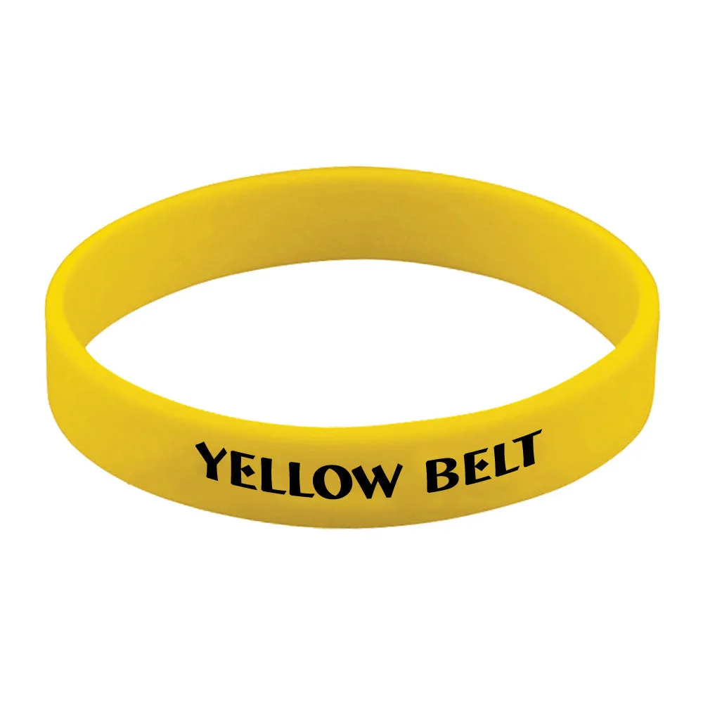 Yellow Belt Wristband